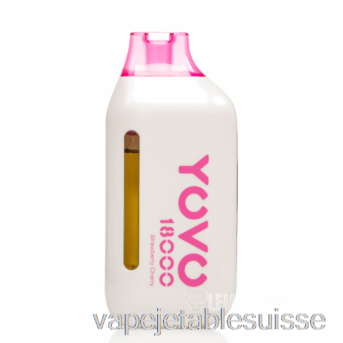 Vape Suisse Yovo Ultra 18000 Jetable Fraise Cerise
